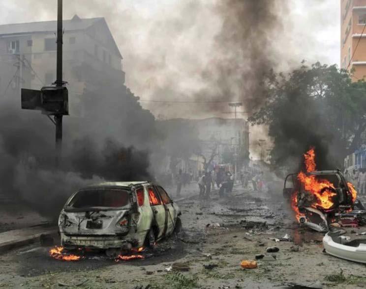 8 Detonation of a car bomb by a suicide bomber On November 4, 2018, an ISIS suicide bomber detonated a booby-trapped vehicle in the center of Al-Raqqah.
