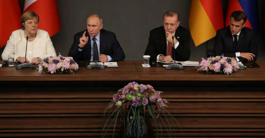 2 Four-Way Summit Meeting Held in Istanbul On October 27, 2018, a four-way summit meeting was held in Istanbul with the participation of President Erdogan from Turkey, President Putin from Russia,