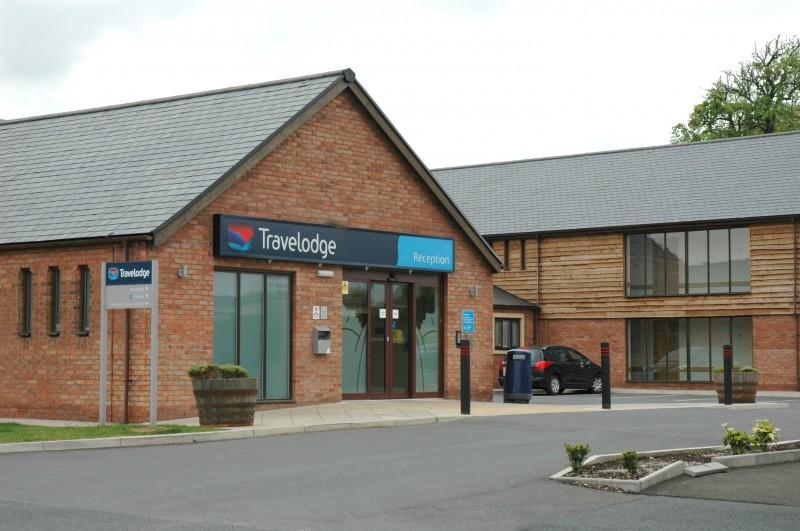 Hereford Grafton Travelodge, built in Hereford Barn style Unlike most Travelodges the local planners had insisted that this new build was in keeping with local architecture and the