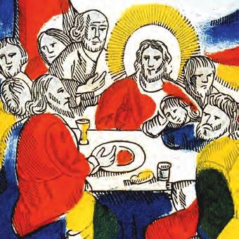 Jesus is the Bread of Life. At the Last Supper, he gave us the Eucharist, which is the source of Christian life.