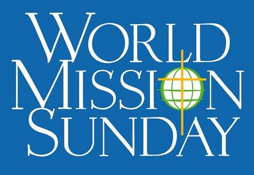 World Mission Sunday 21 October 2018 This is a worldwide collection for the Missionary Church that provides emergency aid when disasters strike, cares for refugees in