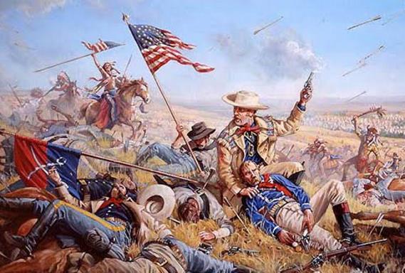 Custer was promoted to general but was killed in 1876 at The Battle of the Little Bighorn River in Montana, known as Custer s Last