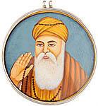 Guru Nanak Double-sided Pendant with