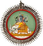 Avatar of Lord Vishnu Seated on