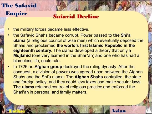 His advisors were Sunnis which is a group of people that believe that you do not have to be part of Muhammad s family to become caliph; Shia is the opposite of this belief.