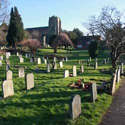 Churchyard Regulations are in place to help you and others mark the final resting place of your loved one in a visible way, giving you a place to visit, whilst respecting the families of others who