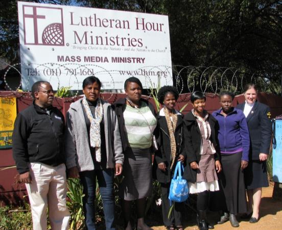 Rockrohr News and Notes Page 4 D e a c o n e s s I n s i g h t s : G r o w i n g i n M i n i s t r y S k i l l s The deaconess class took a field trip in May to the Lutheran Hour Ministries South