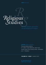 Religious Studies http://journals.cambridge.