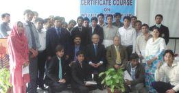 The course was aimed at providing e participants, basic knowledge of Intellectual Property and e laws dealing wi it.