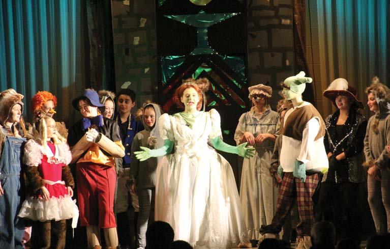 Production: a Club and Shrek the Musical St.Raphael their labor in the PAC over the two weekends. Some of the other people involved with the Drama Club were David and Jennifer Glowe, Dr.