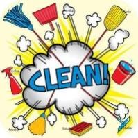 A list of people available to clean for you, if you cannot clean the church your assigned week, is posted