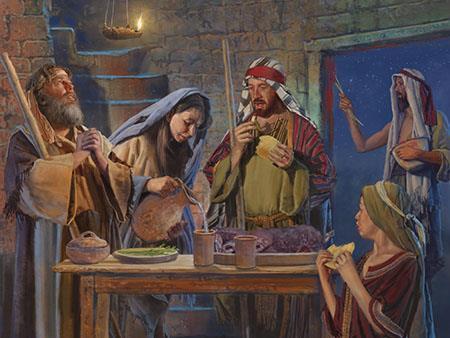 The Passover Meal Jewish Feast