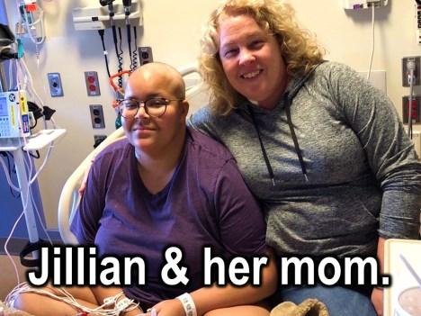 One of them is in Baltimore, Maryland right now at the Johns Hopkins Bloomberg Children s Cancer Hospital. Her name is Jillian Procope.