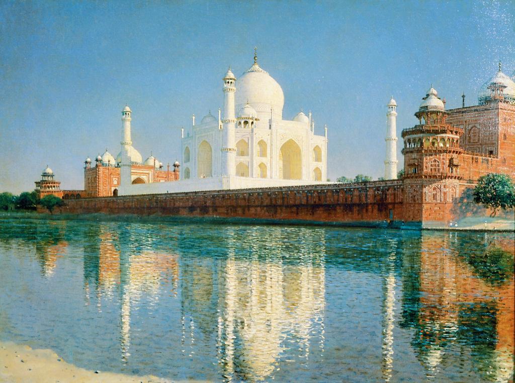 Figure 22.7 Perhaps no single building has come to symbolize Indian civilization more than the Taj Mahal.