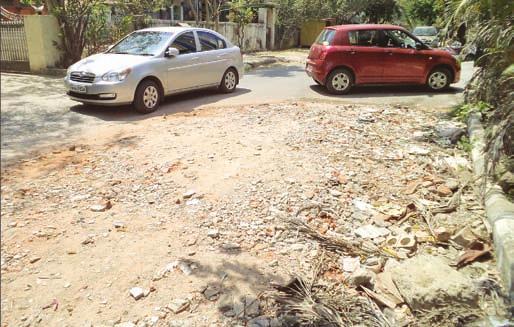 Thirumoorthy Street in bad condition Thirumoorthy Street, T. Nagar, has been in a bad condition for more than a year. There are a number of potholes and craters, inconveniencing the road users.