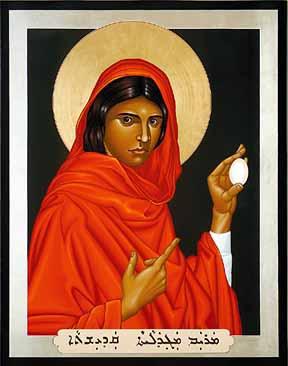 We give you thanks for Jesus, the Word made flesh, Who sent women to tell the Gospel: St. Mary of Magdala, Martha, Mary, the Samaritan woman, and so many others.