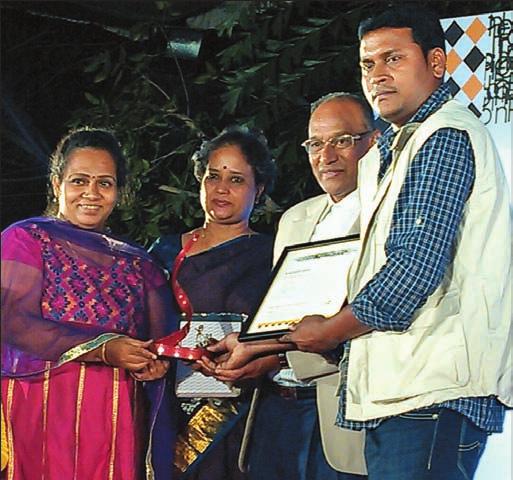 Page 4 MAMBALAM TIMES December 21-27, 2013 Award for Tamil documentary Poraligal, a Tamil documentary film produced by Puthiya Thalaimurai TV, won the Media and advertising award for gender