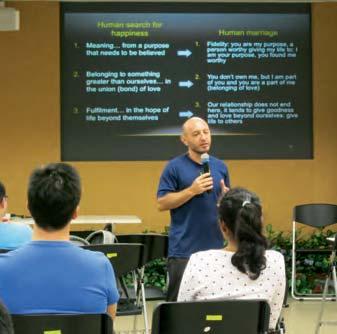 The Young Adults Committee and its sub-committees relating to Volunteer Management, Formation and Outreach & Communications, met on 5 March for a Day of Recollection conducted by Fr Christopher Soh,