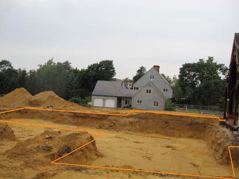 HOLY CROSS CHURCH PROJECT UPDATE The foundation, the basement walls and the footings will be poured for the church over the next few weeks.