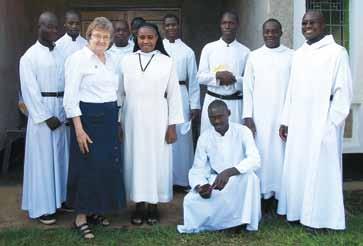 and were warmly welcomed by two of the Missionary Benedictine Sisters from Jinja, Uganda, which would be our first stop.