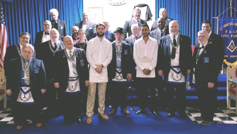 Master Mason Scene at the Swartsel 251 Gate A special congratulation goes to Brother Adam Feldman for