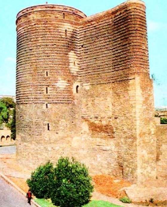 The Real Surkhani, Baku Atash Kadeh, Absheron Peninsula, Azerbaijan There must be an Aatash Kadeh at this place in ancient times Now there is a minaret here which is called Kiskale or Tour de la