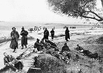 Cholera struck the Turkish Army (from International
