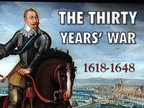 The Thirty Years' War (AP Euro Lecture Notes) The Thirty Years War was a European continental war that took place from 1618-1648 (thirty years!). Most of the fighting took place in the Holy Roman Empire, although the war grew to include European powers outside of the Empire.
