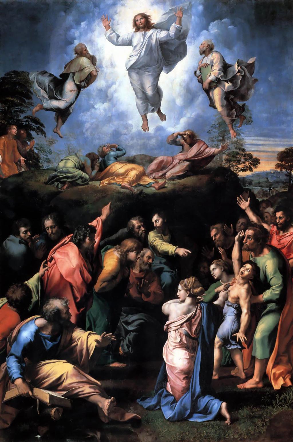 HANDOUT A Gospel Reading for February 25, 2018 A Reading from the Gospel of Mark 9:2-10: The Transfiguration of Jesus Jesus took Peter, James, and John and led them up a high mountain apart by