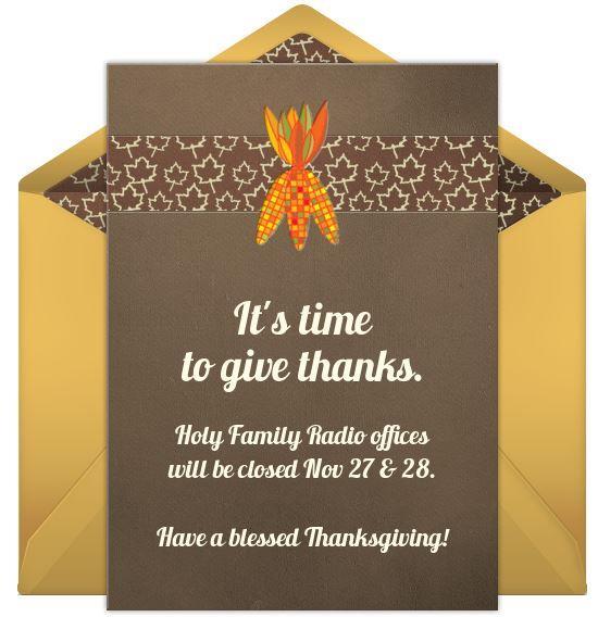 LIVE SHOW CALL-IN NUMBERS Holiday Hours for Thanksgiving Catholic Connection Women of Grace 800-585-9396 The Doctor Is In Open Line 800-585-9396 Kresta in the Afternoon Catholic Answers 888-318-7884