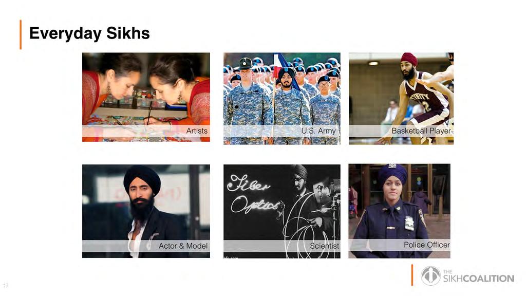 As Sikhs have been in America for over 100 years, you ll be able to find Sikhs in most States and major cities nationally and in various professions there may even be Sikhs in your workplace or on