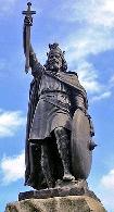 Alfred the Great In 871, a king ascended to the Wessex throne who would become the only ruler in Eng- land's history ever to be honored with the epithet "the Great.