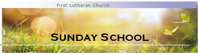 s just the middle of summer and it might seem a little early to be talking about Sunday School, but to have a good program you have to start planning early.