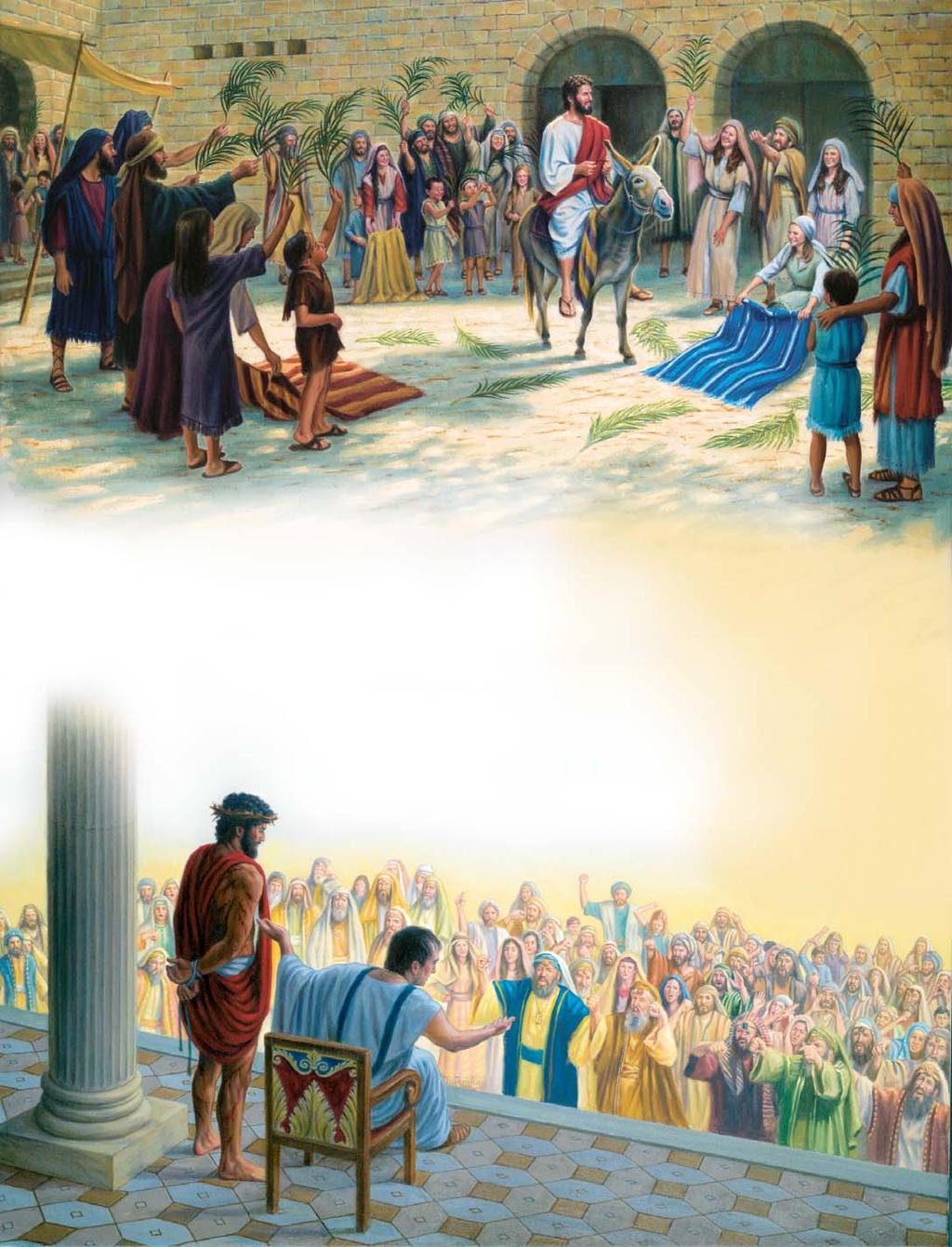 thingwrong.so,finally,afterbringingjesus outside for the last time, Pilate says: See! Your king! But the people shout: Take him away! Take him away! Impale him!