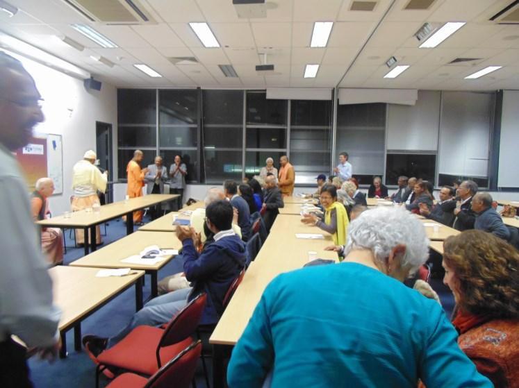 Seminars & talks held in New Zealand Wellington The Centre, in collaboration with the Victoria University, Society for Philosophy and Culture, Wellington, conducted a Seminar on the theme Concept of