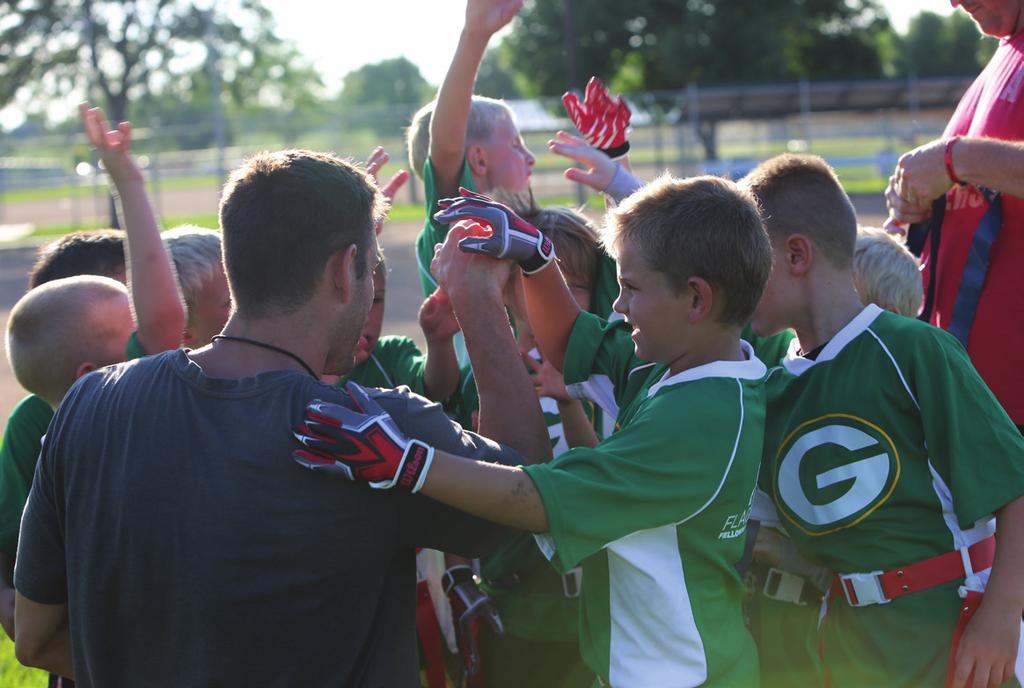 UPDATES & EVENTS FLAG FOOTBALL KICKS OFF Our 13th season of FCA Flag