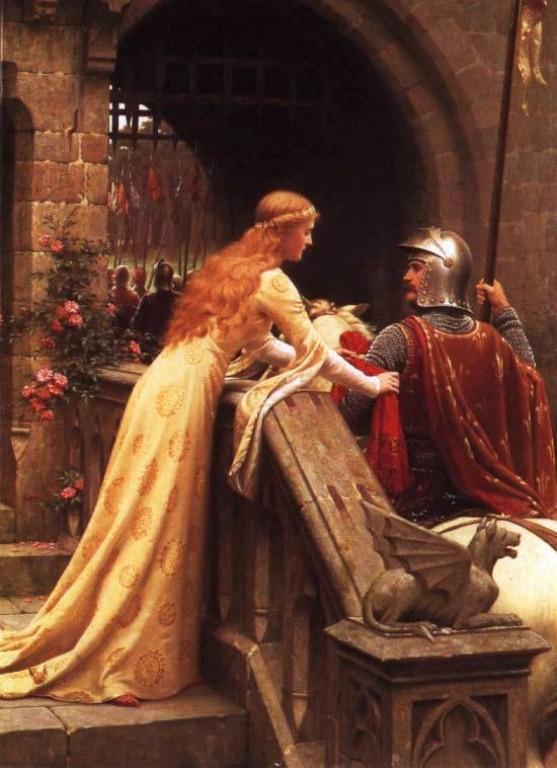 Chivalry: the code that guides the behavior of knights in romance literature.