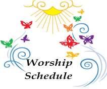 SUNDAY Each Sunday 8:45 a.m. Early Worship 9:45 a.m. Sunday School 11 a.m. Worship 6 p.m. Impact Youth ONGOING WEEKLY EVENTS Each Monday 4:45 p.m. BODY AND SOUL exercise for ladies 1st Monday 5:30 p.