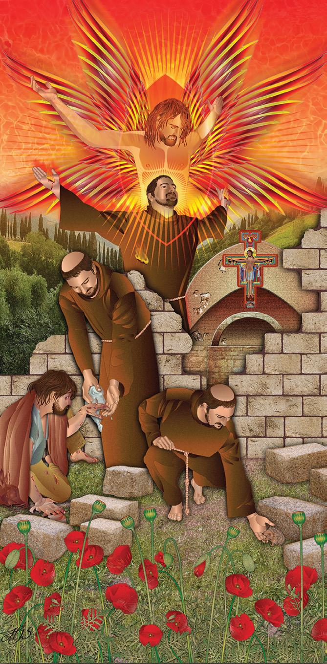 Formation as a work of art by ROBERT STRONACH, OFS Good formation thrusts us into the Franciscan charism. It spurs us to follow Jesus in the footsteps of St. Francis. It challenges us to bring the Gospel to life and life to the Gospel, through daily conversion.