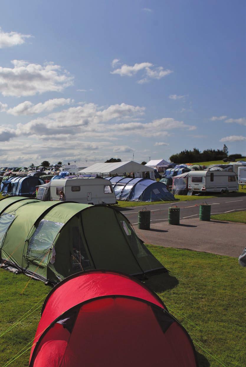 Staying off Site If camping isn t for you, then you don t need to feel left out. Off-site and day tickets are available and there are plenty of B&Bs and hotels in the area to cater for you.