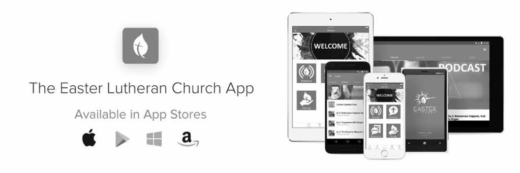 Download the Easter Lutheran Church App now!