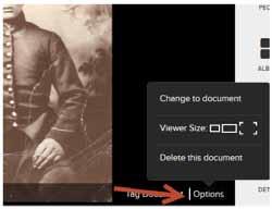CHANGE A PHOTO TO A DOCUMENT What if you have already uploaded photos of documents as JPEGs or PNGs on the site?