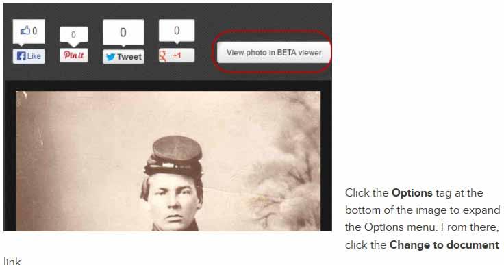 viewer is live, you can access it by clicking the View image in BETA viewer button on any photo page).