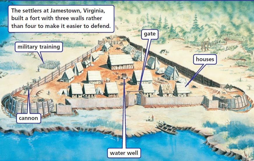 Because of growing tensions between the settlers and Native Americans, the Powhatan stopped trading food and attacked the settlers.