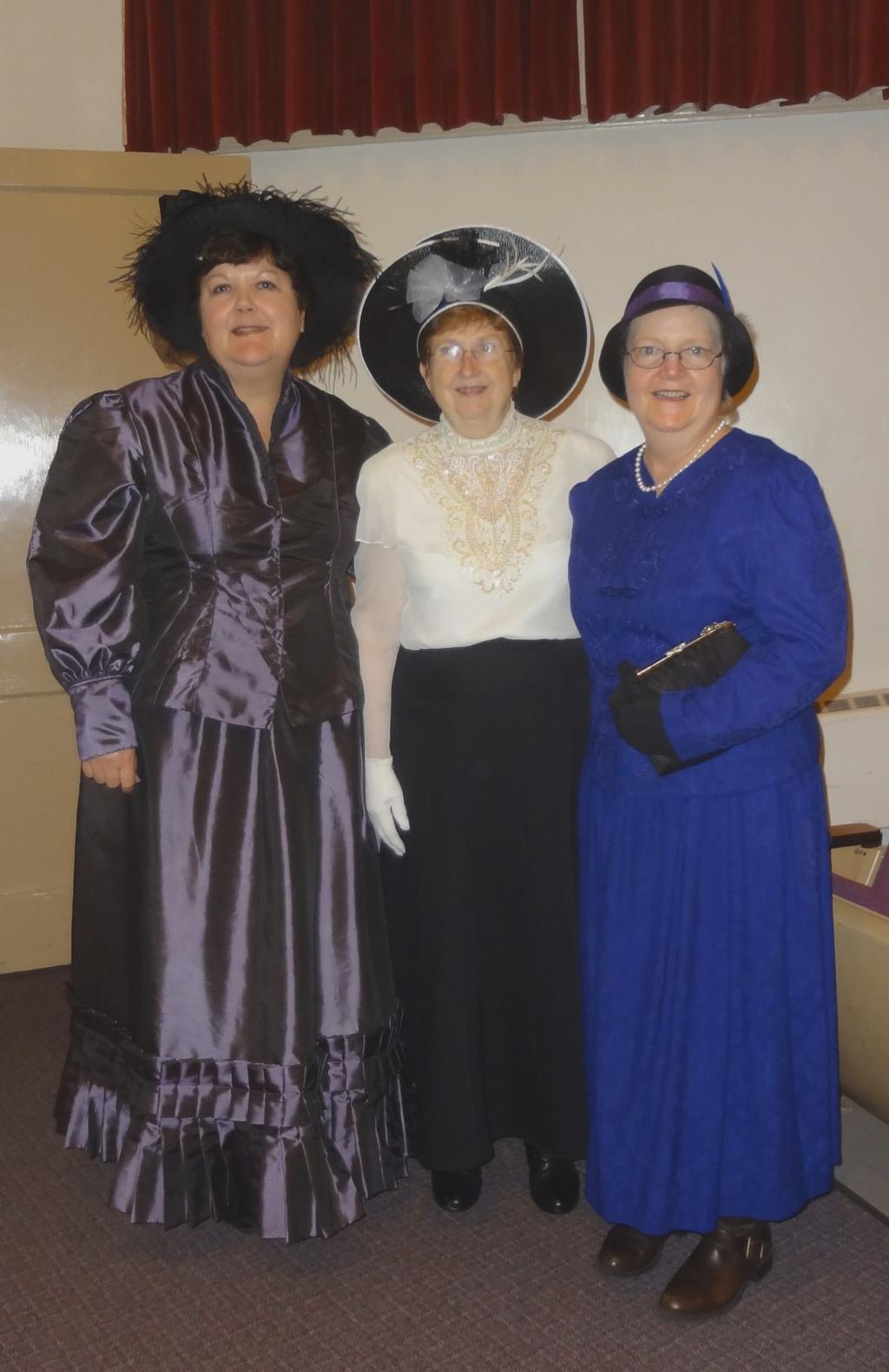 Page 4 VIRGINIA CONFERENCE UNITED METHODIST WOMEN NEWSLETTER THE LINK Ferrum College History dramatized at 40 th Annual Meeting A Look Back in History under the direction of Mary Jane Rawley and her