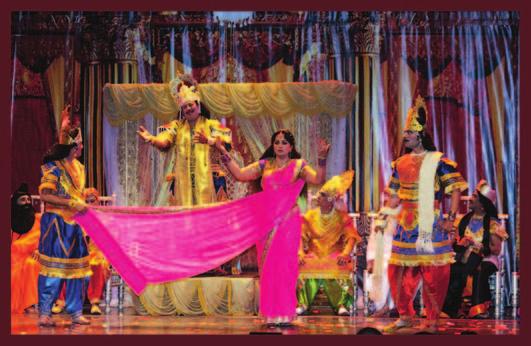 Pondering over many ideas to deliver a message on Empowerment of Women, Samani Sanmati Pragya at JVBNJ laid down the plan of conveying the communique through a Draupadi play.