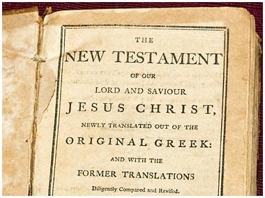 The New Testament: Organization Gospels Matthew Mark Luke John Acts The Acts of the Apostles Paul s Epistles (Letters) Romans 1,2 Corinthians Galatians