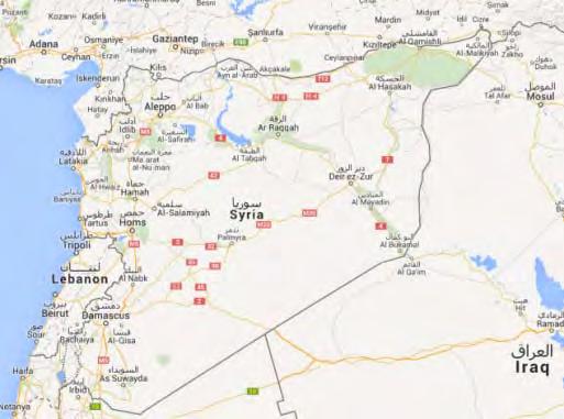 3 Main developments in Syria Map of Syria (Google Maps) Southern Syria The establishment of a branch of Jaysh al-fatah On June 20, 2015, a number of rebel groups announced the establishment of a new