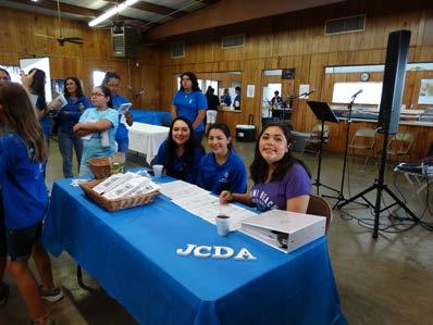 JCDA Spiritual Retreat Holman Hall Holman, Texas June 23, 2018 Members were divided into 5 groups