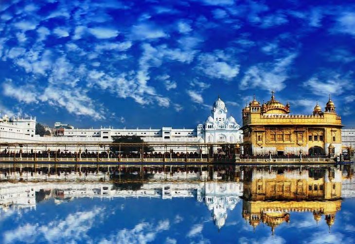 Upon arrival in Amritsar, you will visit the golden temple, the largest Sikh temple in